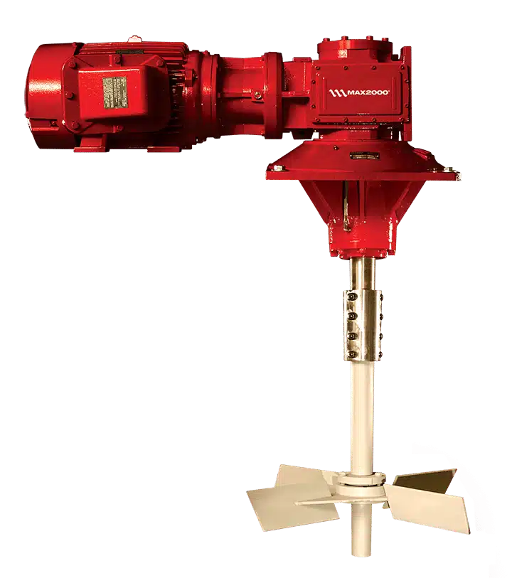 Drop Bearing Agitators and MAX2000 Gearboxes