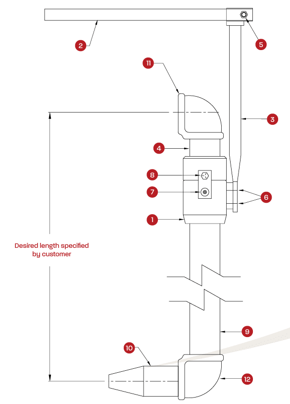 MAX2000 Mud Gun Parts List